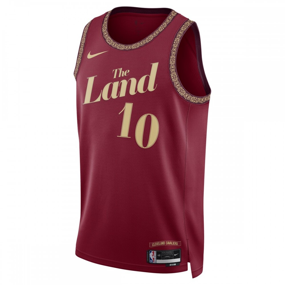 Darius Garland Cleveland Cavaliers Unisex 2023/24 Swingman Jersey - Wine - City Edition-Pro Kit Vault | Brand New 26/27 Sports Jerseys